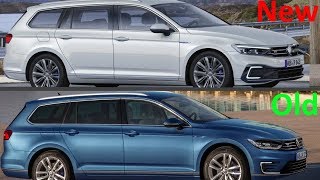 New 2020 VW Passat GTE Estate Facelift Vs Old VW Passat GTE Estate [upl. by Akimad]