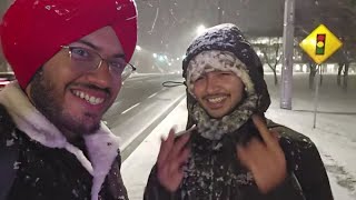 My First New Year Celebration in Canada   Gurleen Singh Canada [upl. by Raviv321]