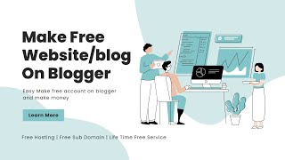 How To Make Blogger Account  How to make Blog Free [upl. by Risa697]