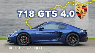 Porsche 718 GTS 40  Drive a Twisty Mountain Backroad  THE FULL DRIVE Ep 11 [upl. by Susejedesoj]