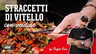 💥🌶 STRACCETTI di VITELLO con VERDURE croccanti 🌶💥 [upl. by Imac]