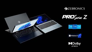 Zebronics  Laptops  Pro Series Z  New Launch [upl. by Duggan]