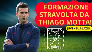 THIAGO MOTTA Stupisce Tutti JuventusLazio con una Formazione Inedita [upl. by Unam]