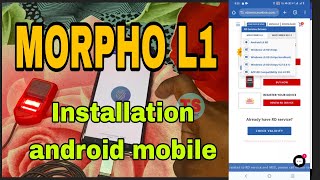 Morpho L1 installation on android mobile [upl. by Akamaozu]