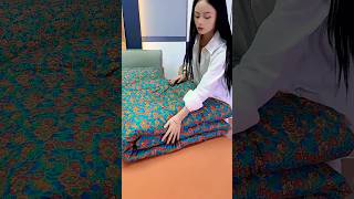 Its really cheap to buy quilts in offseason sister boughviralvideo viralshort youtubeshorts [upl. by Tertia936]