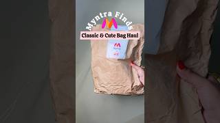 Myntra Classic bag haul  HampM bag sling bag myntrahaul unboxing shorts [upl. by Landes156]