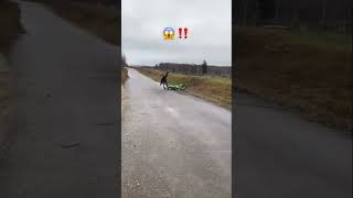 On a ramené le soleil en temps dhiver😂😂 85kx2024 kawazaki crash fail 2temp [upl. by Aros]