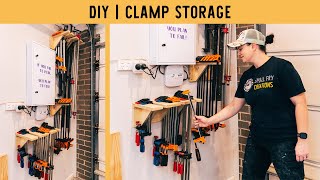 How To Build a Simple Heavy Duty CLAMP RACK  A Review of the New Pony Jorgensen clamps [upl. by Olivann]