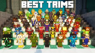 50 Best Armor Trim Combinations In Minecraft [upl. by Moguel]