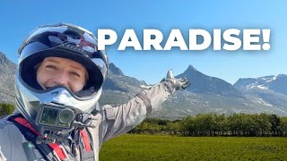 Motorcycle PARADISE  Solo motorcycle camping trip along the coast of Norway S5E11 [upl. by Fishback865]