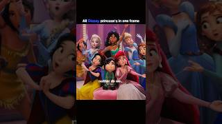 All Disney Princesses in One Epic Frame  🎥Ralph Breaks The Internet 2018 [upl. by Nosyerg409]