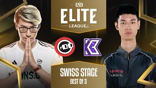 FIL NOUNS vs KEV BO3  Elite League  Swiss Stage Day 1  Stream B [upl. by Adnahsam495]