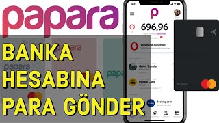 Paparadan Banka Hesabına Para Gönderme Paparada İbana [upl. by Ingeberg365]