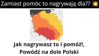 powódź 2024 w Polsce jak pomóc powódź polska [upl. by Ytak402]