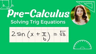 Solving Trigonometric Equations  Example 5 [upl. by Ande249]