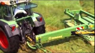 Krone Trailed Disc Mowers [upl. by Anileme]