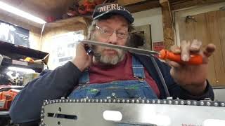 the proper way to chisel file your chainsaw 30 year veteran logger shares his secrets round filing [upl. by Filberto]