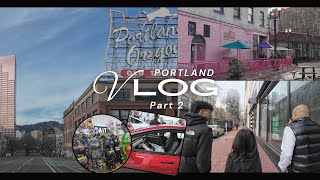 PORTLAND Vlog Part 2 Holiday Family Vlog Our Outing  JustSissi [upl. by Nnylarat]