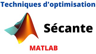 162La méthode de la sécante  Optimization Techniques شرح بالعربية و بالتفصيل [upl. by Remsen]