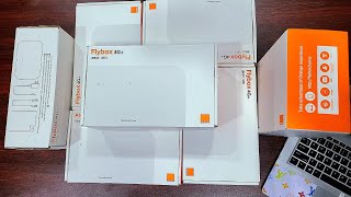 Huawei B622335 Orange Flybox 4G SoyeaLink Turbonet Router Unboxing Setup and Connection [upl. by Colet]