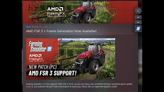 Farming Simulator 22 Update 11311 Review [upl. by Tiossem256]