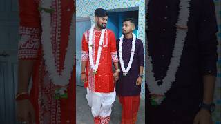 Wedding gay couples  gay love story  netflix gay love story  nayek wasim reelsfb youtubeshorts [upl. by Atteynek]