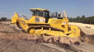 Komatsu D155 AXI Cat D8 Deere 1050K GPS Intelligent Dozer [upl. by Eseret]