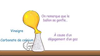 EB7 chimie les indices dune reaction [upl. by Llebyram]