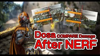 Dosa Compare PVE damage after nerf  Succession and Awakening [upl. by Swane]