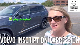 2021 Volvo XC90 Recharge PlugIn Hybrid T8 Inscription Expression Walkaround [upl. by Hagep]