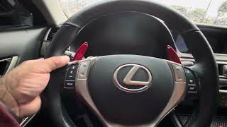 Gs350 paddle shifters upgrade ￼ [upl. by Okiron]