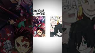 Demon slayer mememusic anime sadsongsarethebestsongs [upl. by Eidnyl]