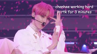 chanhee working hard and serving looks in road to kingdom [upl. by Merell]