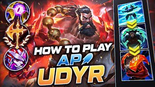 HOW TO PLAY NEW REWORKED AP UDYR  Build amp Runes  Season 12 Udyr guide  League of Legends [upl. by Spillar457]