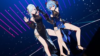 【Genshin Impact MMD／4K／60FPS】Ganyu × Shenhe【Worth It】 [upl. by Nellir]