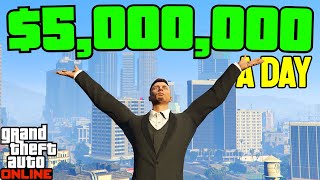 How to Make 5000000 a Day In GTA 5 Online Solo Money Guide [upl. by Hcirdeirf534]