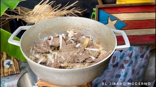 BISTEC ENCEBOLLADO UNA DE LAS RECETAS MAS ANTIGUAS Y TRADICIONALES DE PUERTO RICO [upl. by Quiteris]