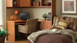 25 Small Bedroom Home Office Design Ideas [upl. by Trainor]