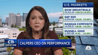 CalPERS CEO Marcie Frost talks investing in public equity and VC opportunities [upl. by Ferguson]