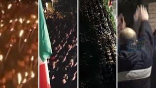 Dal 2007 a oggi le commemorazioni fasciste ad Acca Larenzia i video del saluto romano negli [upl. by Urbanus134]