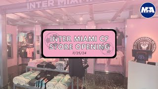 Inter Miami CF Store Opening [upl. by Michael]