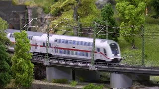 Märklin H0 Modellbahn  30 Minuten Automatik Bahnbetrieb [upl. by Animor]