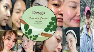 Deyga Tanners Cassia Face Pack  Honest Review [upl. by Dloraj]