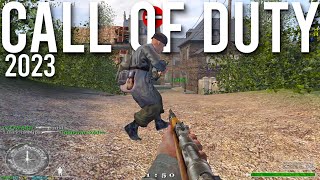 Call of Duty 1 Multiplayer In 2023 11 Version [upl. by Oramug773]