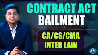 Contract of Bailment II CA CMA inter amp CS Executive [upl. by Punke]