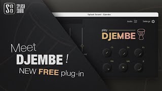 Free Djembe VSTiAUi plugin by Splash Sound [upl. by Ahsilaf954]