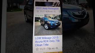 2015 Acura MDX 75k 14950 nice suv [upl. by Sirronal327]