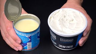 Whip condensed milk with mascarpone And make this delicious dessert in 5 minutes [upl. by Edelsten186]