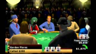 Lets Play Short 2 World Series of Poker 2005 CoOp [upl. by Oecam]