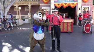 4K HookampLadder Co with Chip and Dale Cruella de Vil Disneyland 60th anniversary [upl. by Orel]